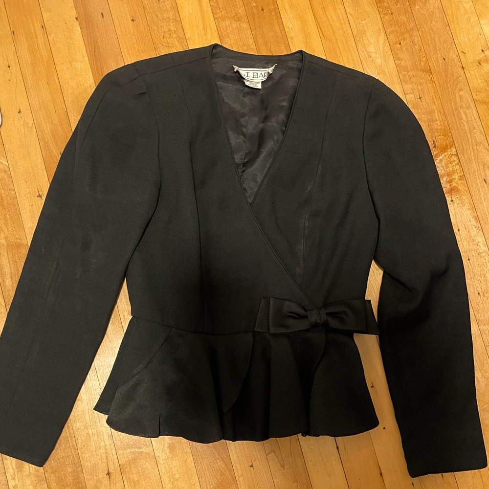 VTG AJ Bari Jacket, Black